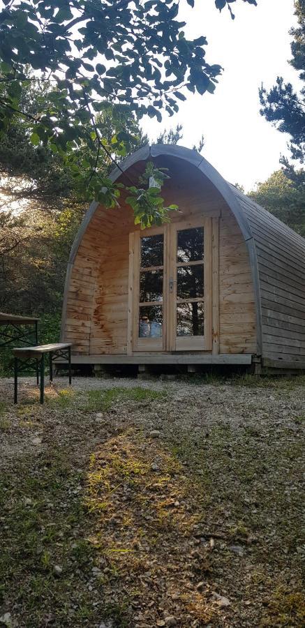 Hotel Camping La Chabannerie Saint-Martin-de-Clelles Exterior foto